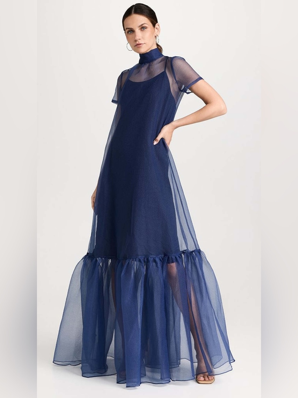 Staud Calluna Dress Navy New